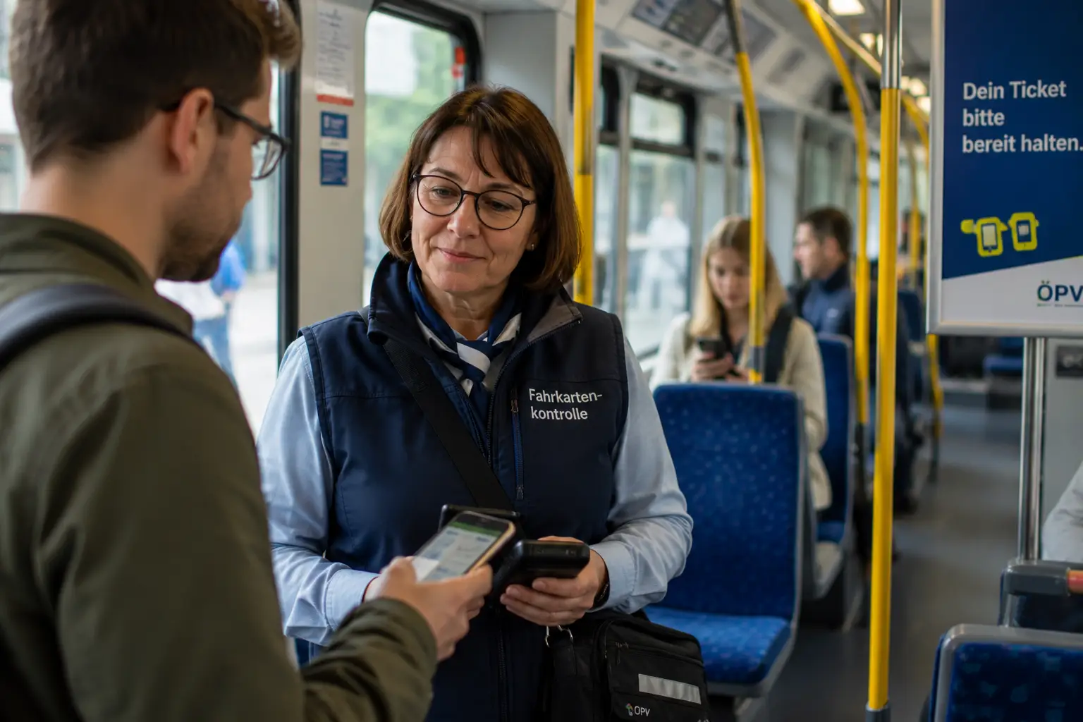 SafePanic für Fahrkartenkontrolleure im öffentlichen Nahverkehr